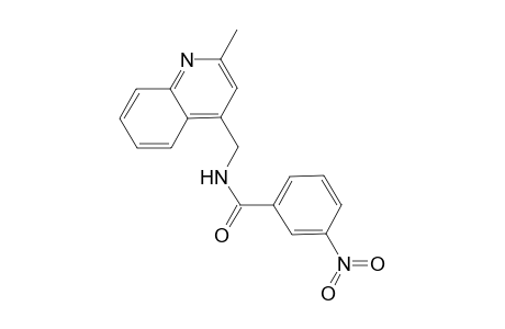 Benzamide, N-[(2-methyl-4-quinolinyl)methyl]-3-nitro-