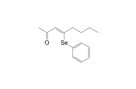 (Z)-4-(phenylseleno)-3-octen-2-one