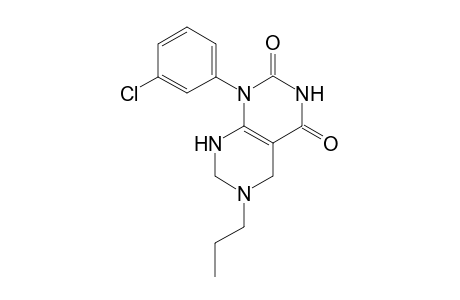 1-(3-Chlorophenyl)-6-propyl-1H,2H,3H,4H,5H,6H,7H,8H-[1,3]diazino[4,5-d]pyrimidine-2,4-dione