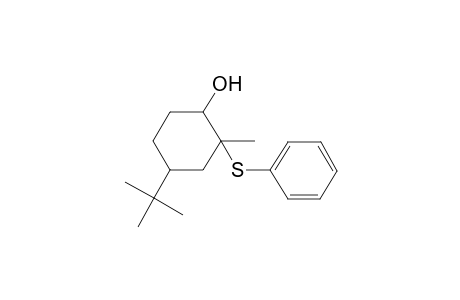 (1RS,2SR,4SR)-4-tert-Butyl-2-methyl-2-phenylthiocyclohexanol