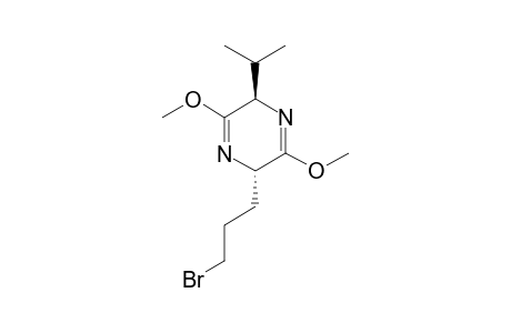 3-[(2R,5S)-2,5-DIHYDRO-2-ISOPROPYL-3,6-DIMETHOXY-5-PYRAZINYL]-PROPYL-BROMIDE