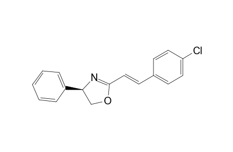 (4R)-2-[(E)-2-(p-chlorophenyl)ethenyl]-4-phenyl-4,5-dihydrooxazole