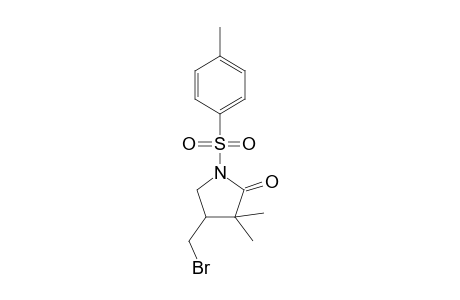 4-(bromomethyl)-3,3-dimethyl-1-(4-methylphenyl)sulfonyl-pyrrolidin-2-one