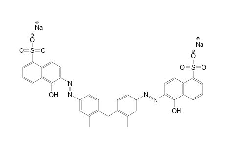 1-Naphthalenesulfonic acid, 6,6'-[methylenebis[(3-methyl-4,1-Phenylene)azo]]bis[5-hydroxy-, disodium salt
