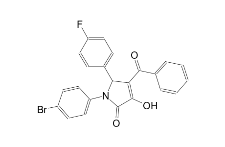 4-benzoyl-1-(4-bromophenyl)-5-(4-fluorophenyl)-3-hydroxy-1,5-dihydro-2H-pyrrol-2-one