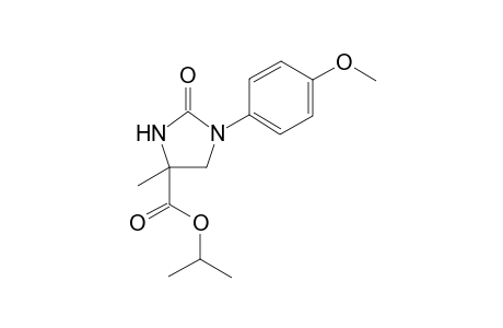 Isopropyl 1-(4-methoxyphenyl)-4-methyl-2-oxoimidazolidine-4-carboxylate