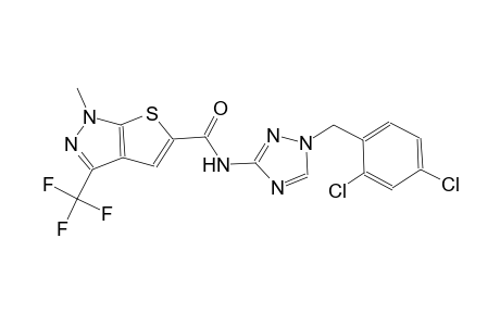 1H-thieno[2,3-c]pyrazole-5-carboxamide, N-[1-[(2,4-dichlorophenyl)methyl]-1H-1,2,4-triazol-3-yl]-1-methyl-3-(trifluoromethyl)-