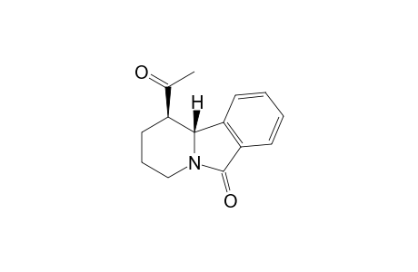(1R,10bR)-1-acetyl-2,3,4,10b-tetrahydro-1H-pyrido[1,2-b]isoindol-6-one
