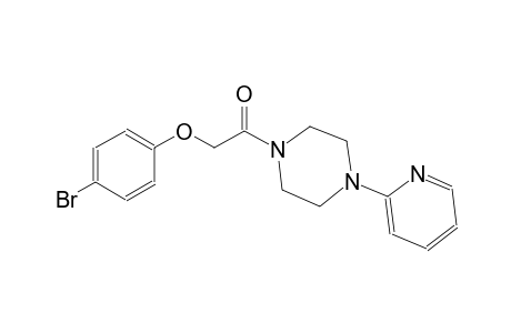 piperazine, 1-[(4-bromophenoxy)acetyl]-4-(2-pyridinyl)-