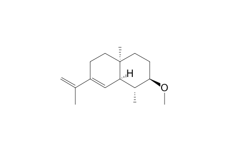 (3R,4R,4aR,8aS)-3-methoxy-4,8a-dimethyl-6-prop-1-en-2-yl-2,3,4,4a,7,8-hexahydro-1H-naphthalene
