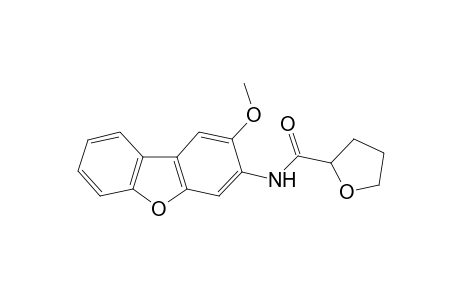 2-Furancarboxamide, tetrahydro-N-(2-methoxybenzo[b]benzofuran-3-yl)-