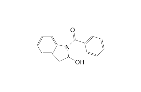 2-Indolinol, 1-benzoyl-
