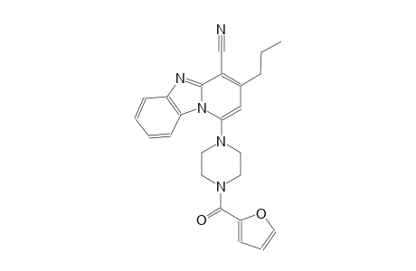 1-[4-(2-furoyl)-1-piperazinyl]-3-propylpyrido[1,2-a]benzimidazole-4-carbonitrile
