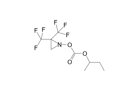 1-[(Sec-butoxycarbonyl)oxy]-2,2-bis(trifluoromethyl)aziridine