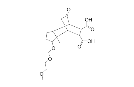 TRICYCLO[5.2.2.0E2,6]UNDECAN-11-ON-8,9-DICARBOXYLIC ACID, 3-[(2-METHOXYETHOXY)METHOXY]-2-METHYL-