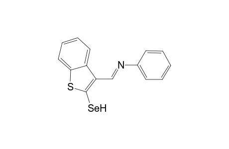 3-[(E)-(Phenylimino)methyl]-1-benzothiophene-2-selenol