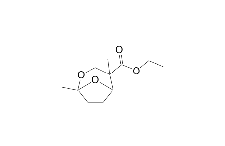 1,4-Dimethyl-2,8-dioxabicyclo[3.2.1]octane-4-carboxylic acid ethyl ester