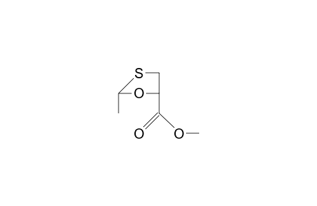 cis-2-Methyl-1,3-oxathiolane-5-carboxylic acid, methyl ester