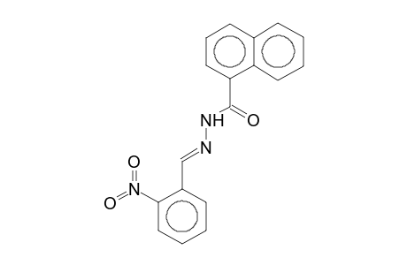N-[(E)-(2-nitrobenzylidene)amino]-1-naphthamide