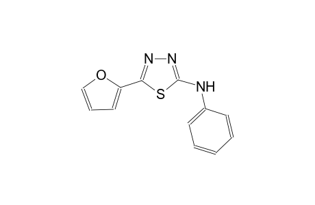 N-[5-(2-furyl)-1,3,4-thiadiazol-2-yl]-N-phenylamine
