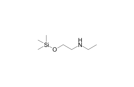 2-(Ethylamino)-ethanol, mono-OTMS