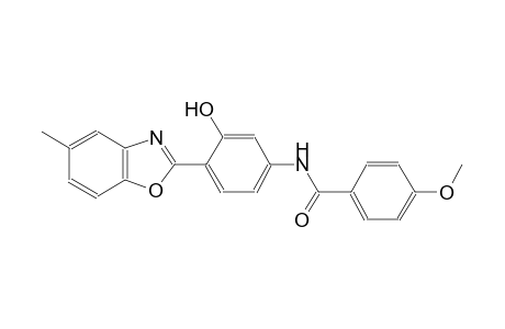 benzamide, N-[3-hydroxy-4-(5-methyl-2-benzoxazolyl)phenyl]-4-methoxy-