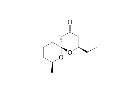 (2R,6S,8S)-2-Ethyl-8-methyl-1,7-dioxaspiro[5.5]undecan-4-one