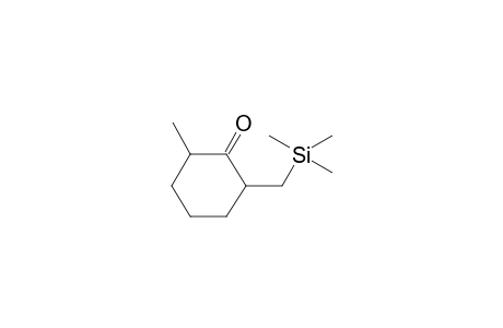 (2RS,6RS)-6-Methyl-2-trimethylsilylmethylcyclohexanone