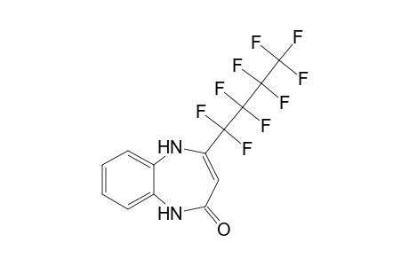 2H-Benzo[b]1,5-diazepin-2-one, 4-(1,1,2,2,3,3,4,4,4-nonafluorobutyl)-