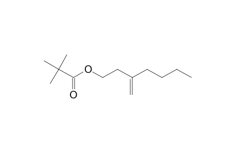 2,2-Dimethylpropanoic acid 3-methyleneheptyl ester