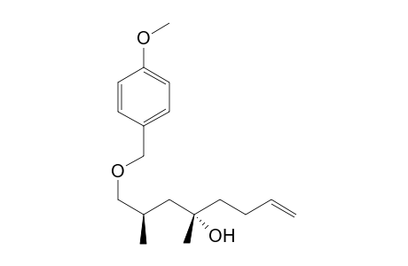 (2R,4S)-1-(4-Methoxybenzyloxy)-2,4-dimethyloct-7-en-4-ol