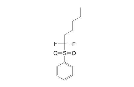 1,1-DIFLUOROHEXYL-PHENYL-SULFONE