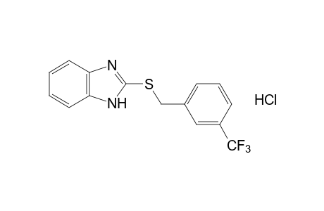 2-{[m-(trifluoromethyl)benzyl]thio}benzimidazole, monoydrochloride