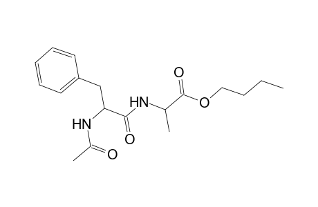 Butyl 2-([2-(acetylamino)-3-phenylpropanoyl]amino)propanoate