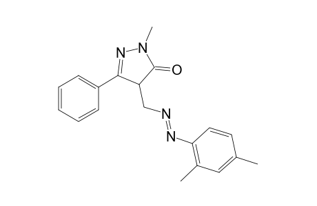 4-[(2,4-Dimethylphenyl)diazenyl)methylene]-1-methyl-3-phenyl-1H-pyrazol-5(4H)-one