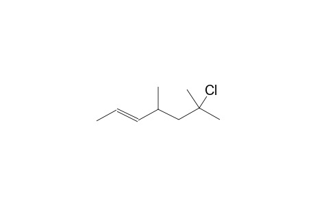 2-Heptene, 6-chloro-4,6-dimethyl-, (E)-