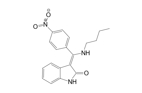 (Z)-3-((butylamino)(4-nitrophenyl)methylene)indolin-2-one