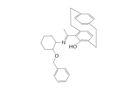 [Rp, S, S]-1-Hydroxy-2-{1'-[N-(2"-<benzyloxy>cyclohexyl)imino]ethyl}-[2.2]paracyclophane