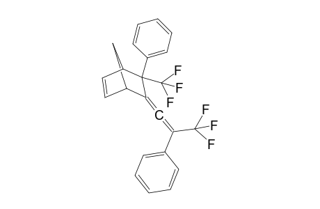 6-Phenyl-6-(trimethylfluoro)-5-[3-phenyl-3-(trifluoromethyl)ethenylidene]bicyclo[2.2.1]hept-2-ene