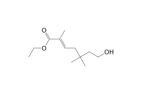 Ethyl 7-Hydroxy-2,5,5-trimethylhept-2-enoate
