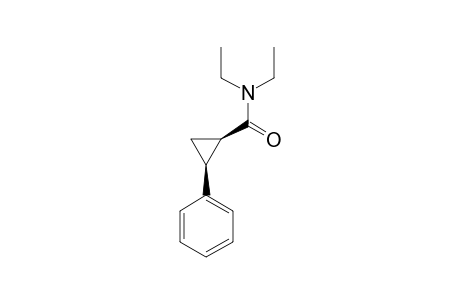 CIS-2-PHENYL-CYCLOPROPAN-1-CARBONSAEUREDIETHYLAMID