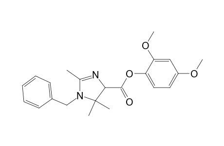 Methyl 1-Benzyl-5,5-dimethyl-4-(2',4'-dimethoxyphenyl)-4,5-dihydro-1H-imidazole-4-carboxylate