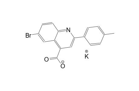potassium 6-bromo-2-(4-methylphenyl)-4-quinolinecarboxylate