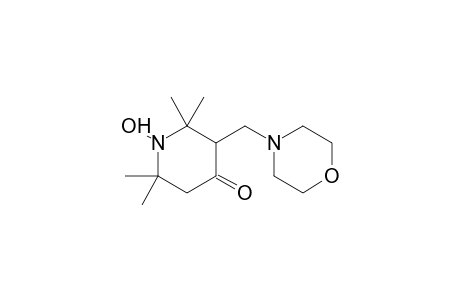 1-Hydroxy-2,2,6,6-tetramethyl-3-morpholinomethyl-4-piperidone