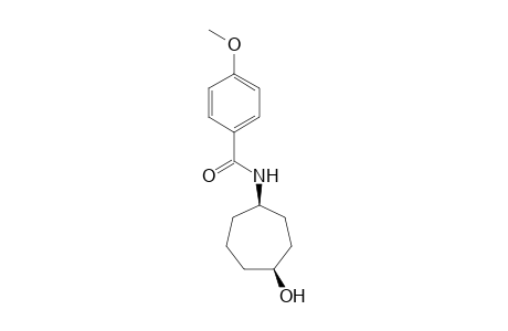 cis-4-(p-Methoxybenzoylamino)cycloheptanol