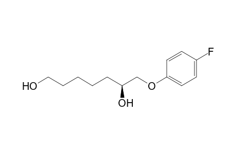 (6S)-7-(4-Fluorophenoxy)heptane-1,6-diol