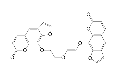 1,5-Bis(psoralen-8-yloxy)-3-oxapentene
