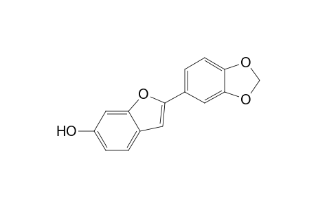 2-(1,3-benzodioxol-5-yl)-1-benzofuran-6-ol