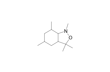 1,3,3,5,7-Pentamethyloctahydrobenzo[c]isoxazole