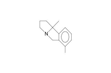 4,9-Dimethyl-1-aza-tricyclo(7.3.0.0/3,8/)dodeca-2,4,6-triene